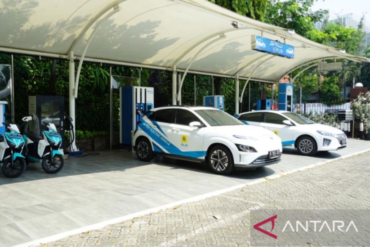 EV charging stations planned at two Jakarta bus stations