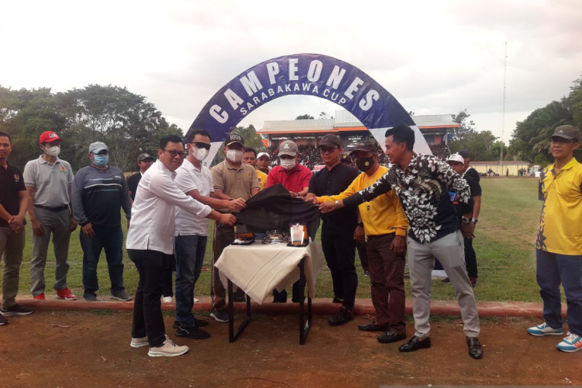 Bupati Tabalong buka turnamen sepak bola Sarabakawa Cup 2022