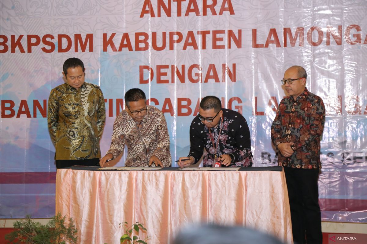 Bank Jatim dan BKPSDM Lamongan kerja sama integrasi data ASN - ANTARA