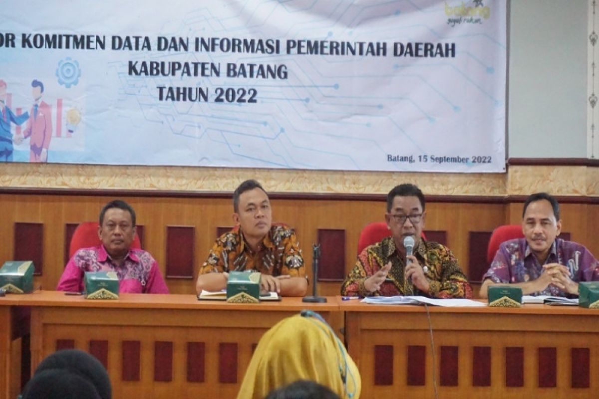 Program Satu Data Indonesia, cara Pemkab Batang wujudkan transparansi
