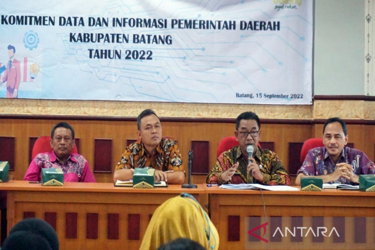 Pemerintah Kabupaten Batang gencarkan program Satu Data Indonesia