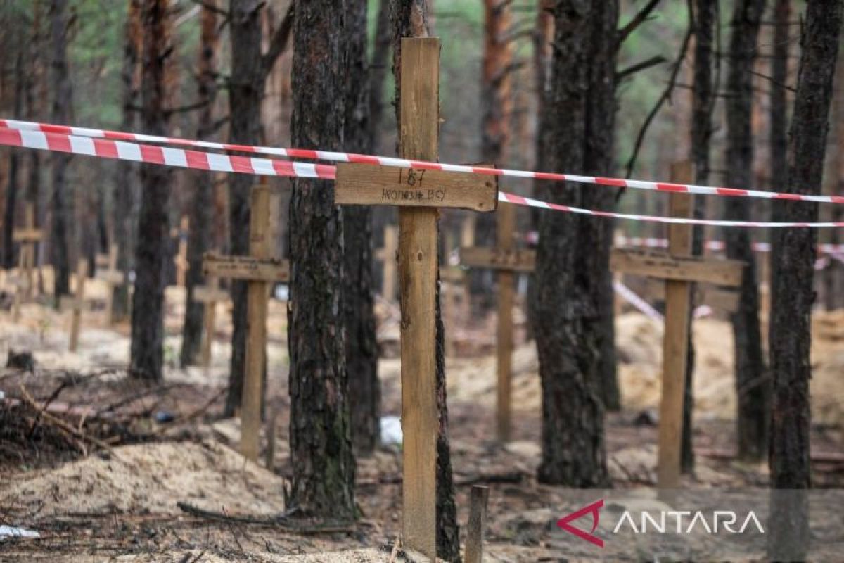 Kuburan massal ditemukan, Zelenskyy: Rusia lakukan kejahatan perang