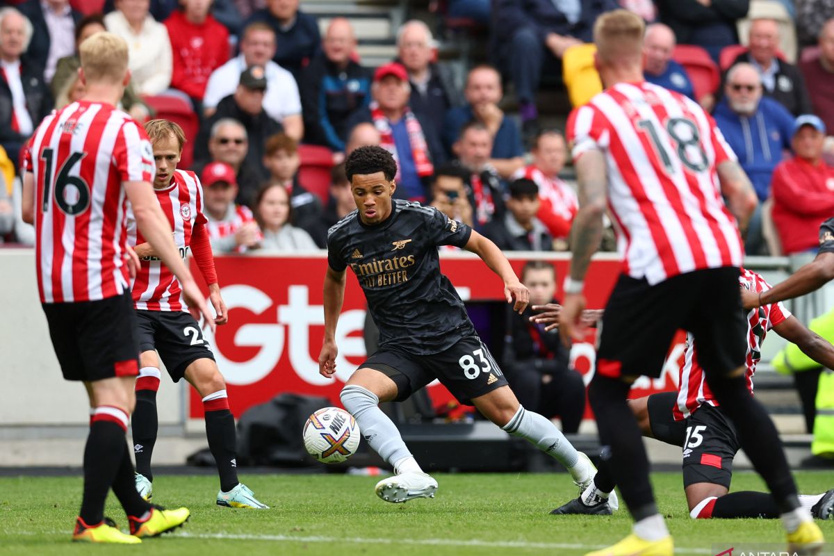 Arsenal kembali ke puncak usai menang 3-0 atas Brentford