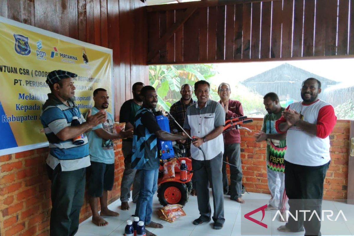 PT PGN gandeng PMI kembangkan jagung di Kabupaten Sorong