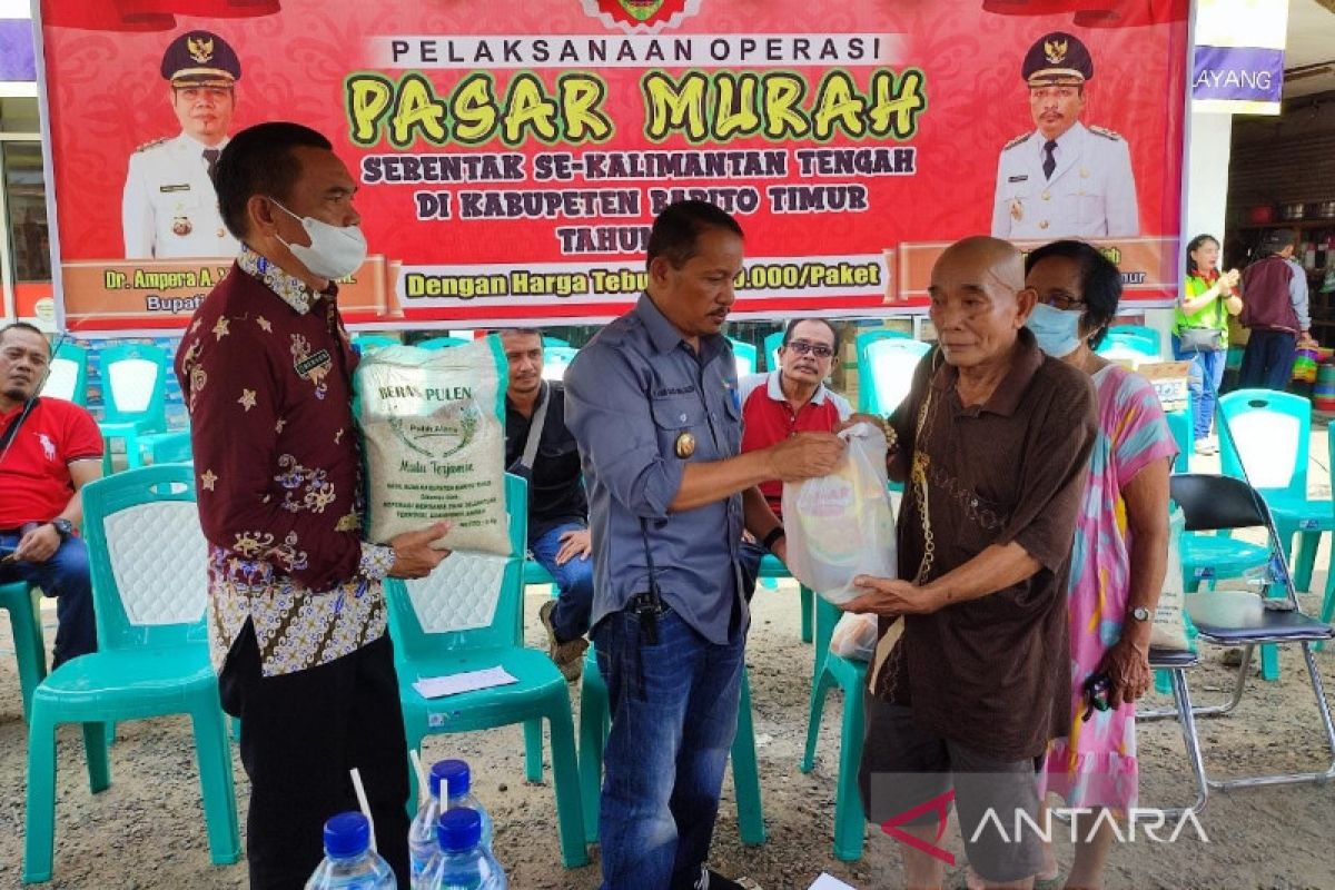 Pemkab Bartim berharap pasar murah mampu tekan inflasi