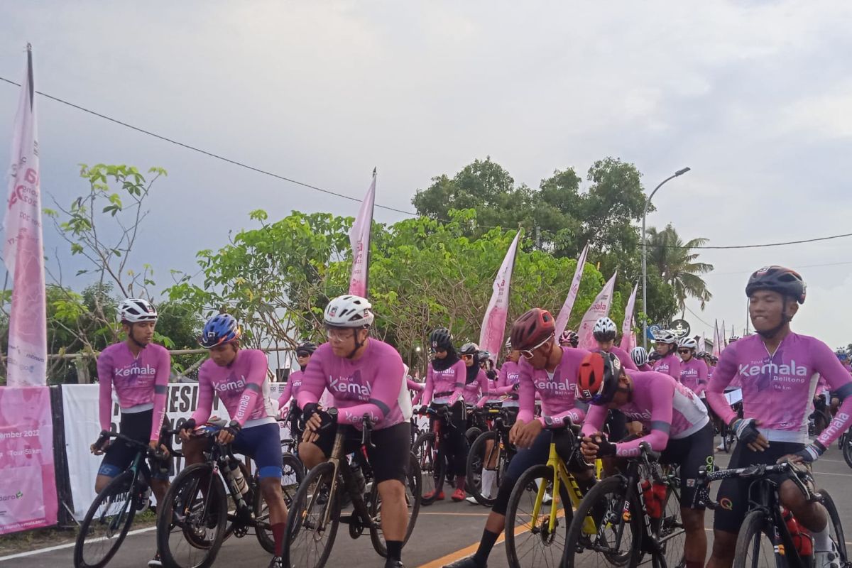 Pebalap sepeda Filipina menangi Tour of Kemala Belitong 2022