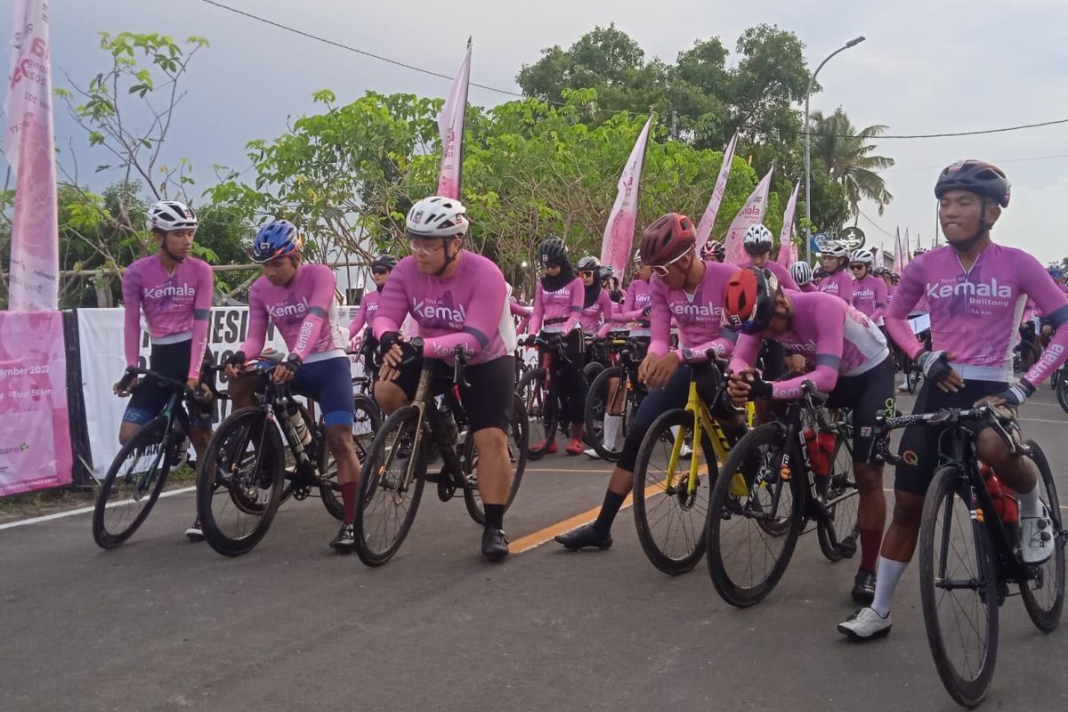 Pebalap sepeda Filipina menangi Tour of Kemala Belitong 2022