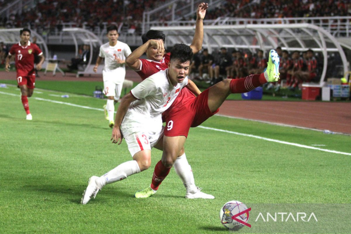 Indonesia U-20 lolos ke Piala Asia 2023 tekuk Vietnam