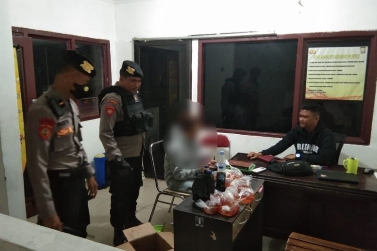 Polisi menggagalkan penyelundupan minuman keras ke Ternate