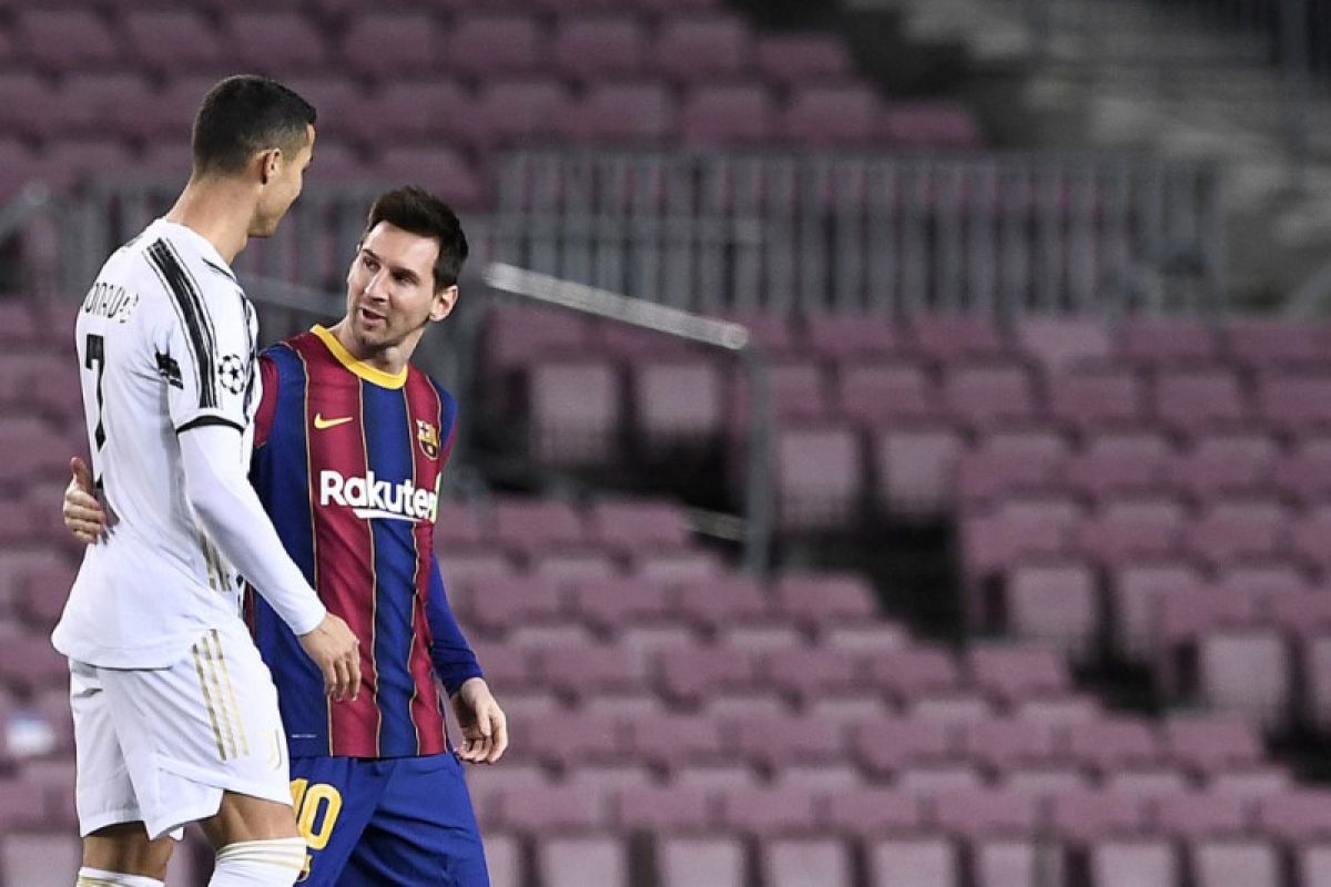 Gol Lionel Messi lampaui gol Cristiano Ronaldo