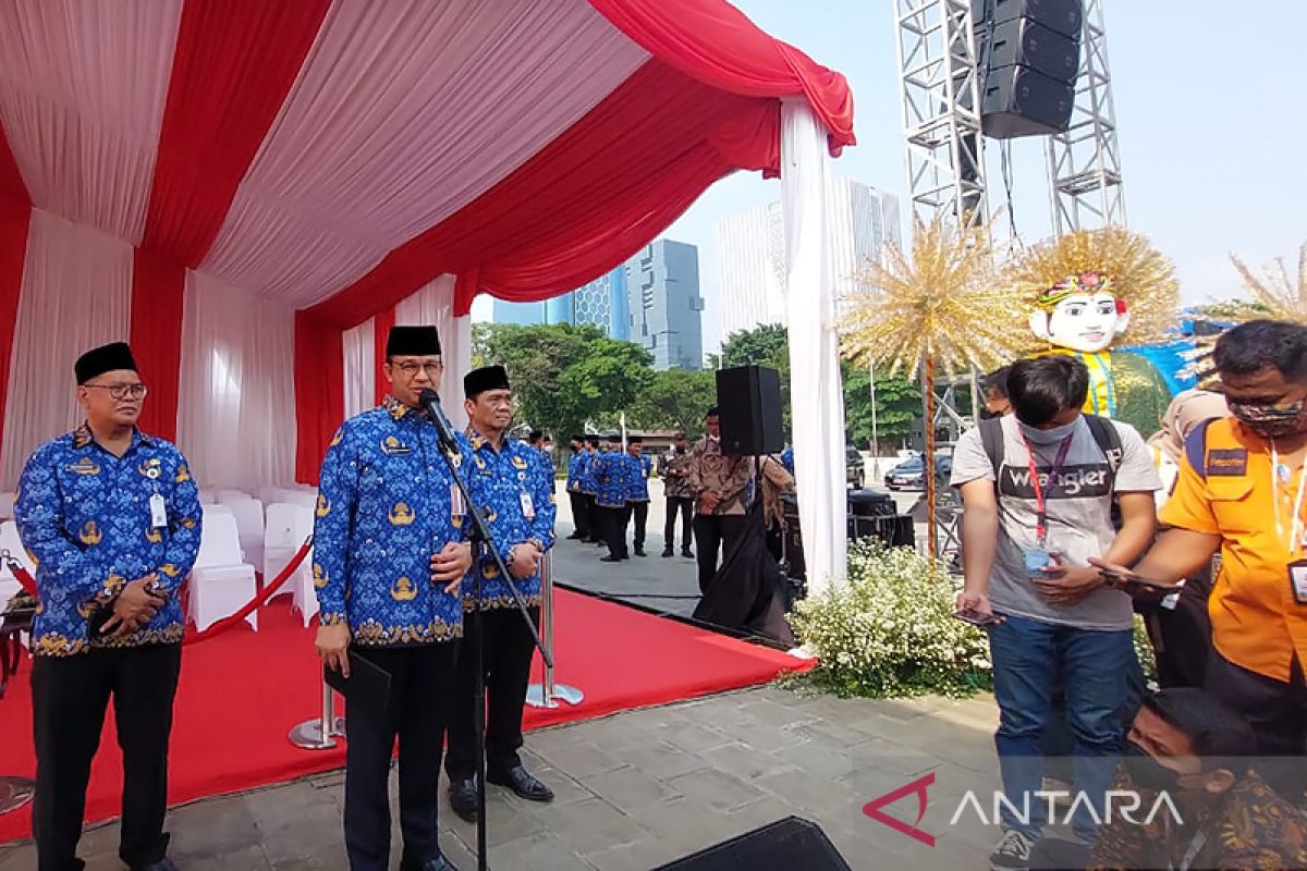 Anies minta ASN kuatkan integritas untuk maknai peringatan Rapat Ikada