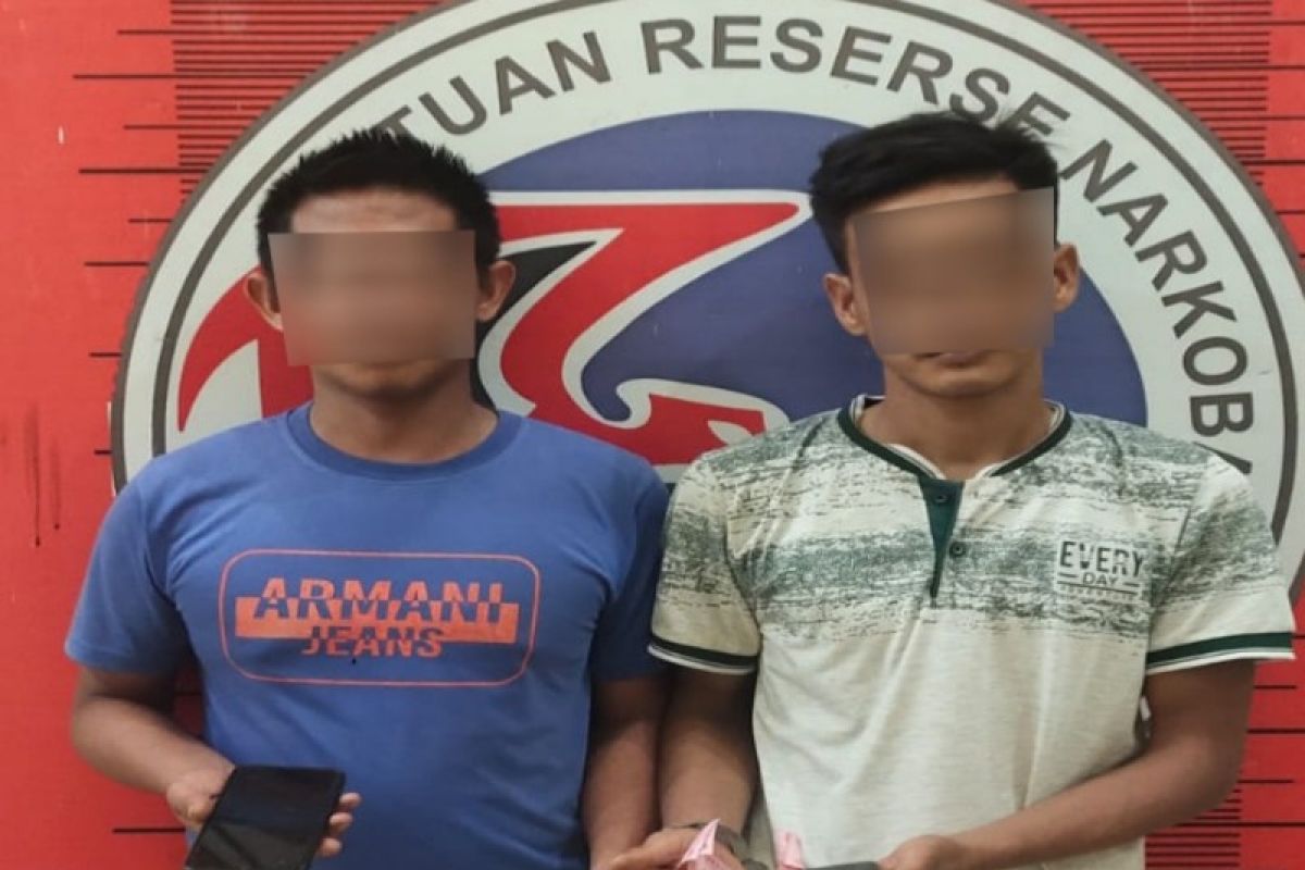 Terkait sabu, dua petani ini ditangkap Satres Narkoba Polres Palas