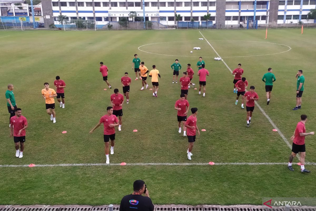 Timnas mulai gelar latihan di Bandung jelang hadapi Curacao