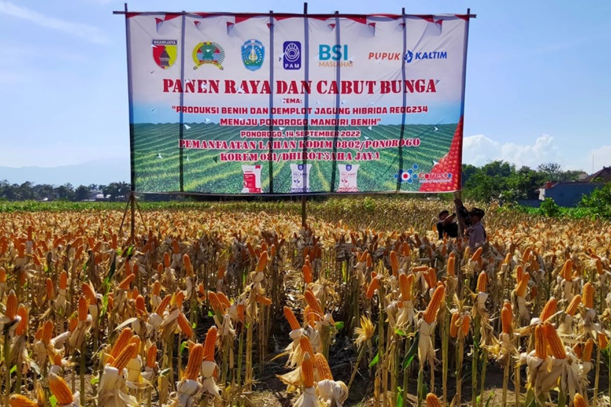 Pupuk Kaltim hadirkan ragam produk unggulan sukseskan Ponorogo Mandiri Benih