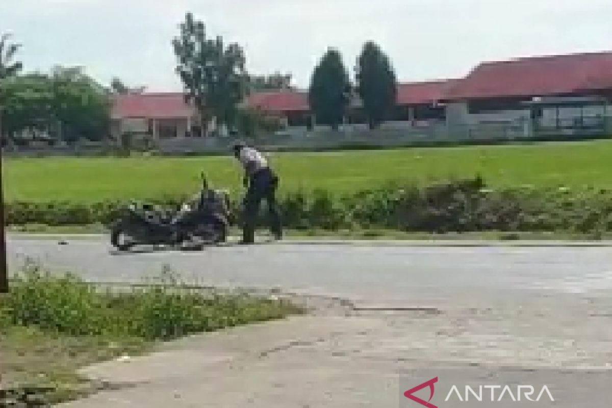 Seorang wanita dibacok pria secara membabi buta di Deliserdang