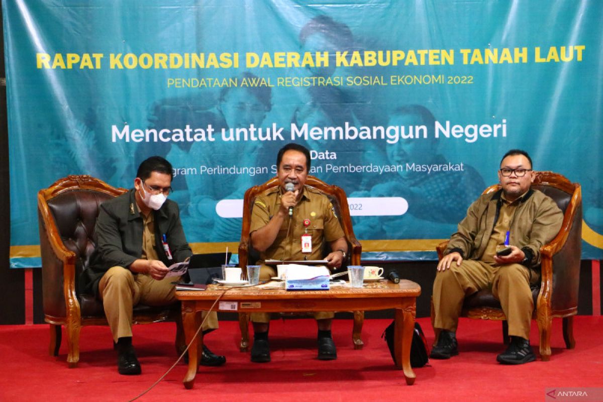 Pemkab dukung realisasi satu data nasional melalui Regsosek 2022