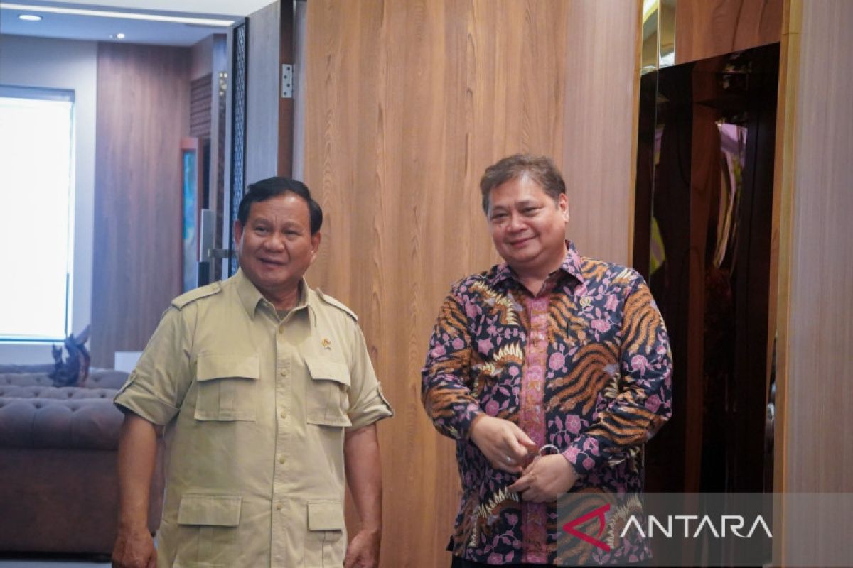 Airlangga dan Prabowo bahas kemandirian ekonomi dan ketahanan nasional