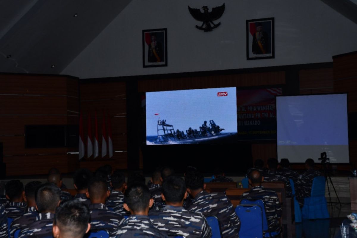 Lantamal VIII gelar Nobar Bintang Samudera