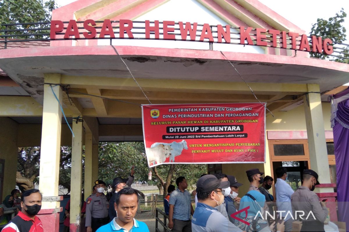 Pasar hewan Grobogan kembali dibuka