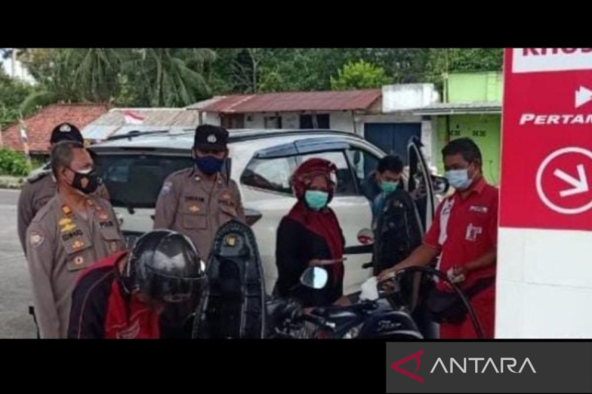 Polres Bangka Barat awasi SPBU agar distribusi BBM tepat sasaran