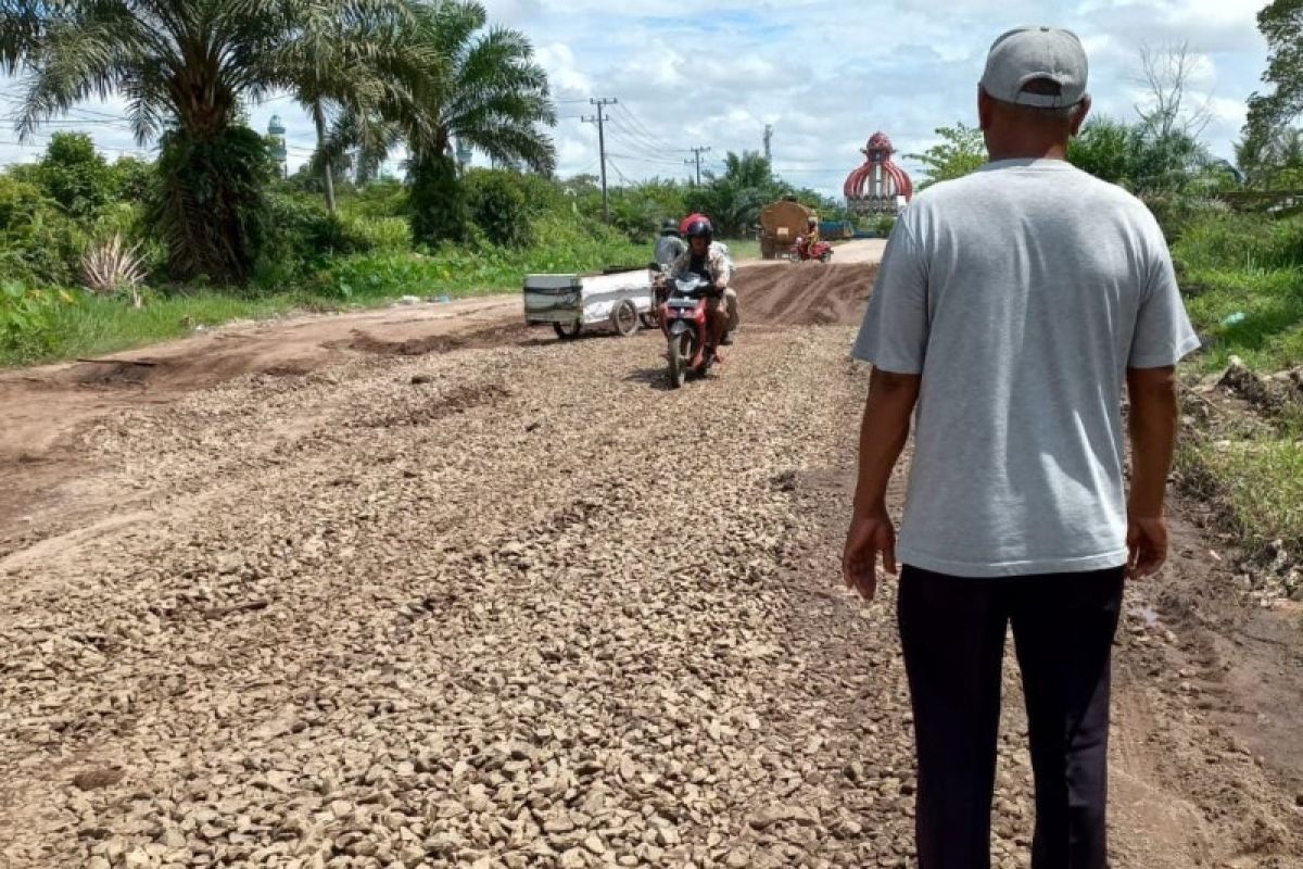 Penanganan jalan lingkar selatan Sampit disesuaikan dana terkumpul