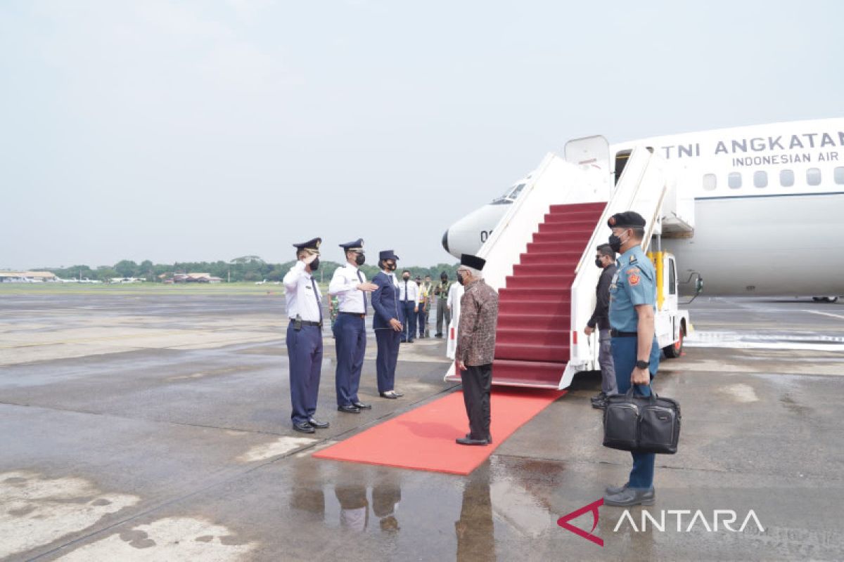 Wapres Ma'ruf Amin lakukan kunjungan kerja ke Kalbar dan Jateng