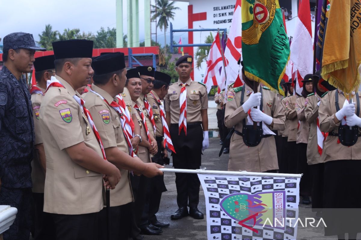 Wali Kota Padang Sidempuan berangkatkan kirab satgas tangkal NAPZA