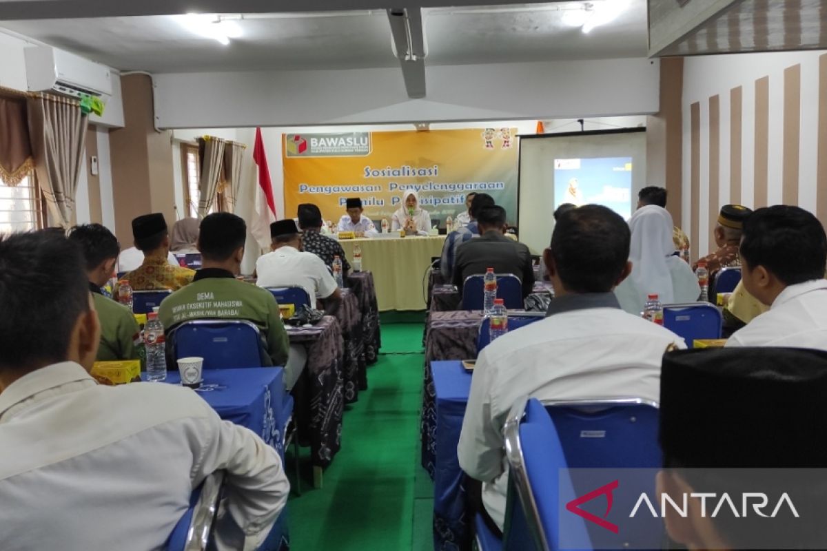 Bawaslu HST gelar sosialisasi pengawasan pemilu partisipatif