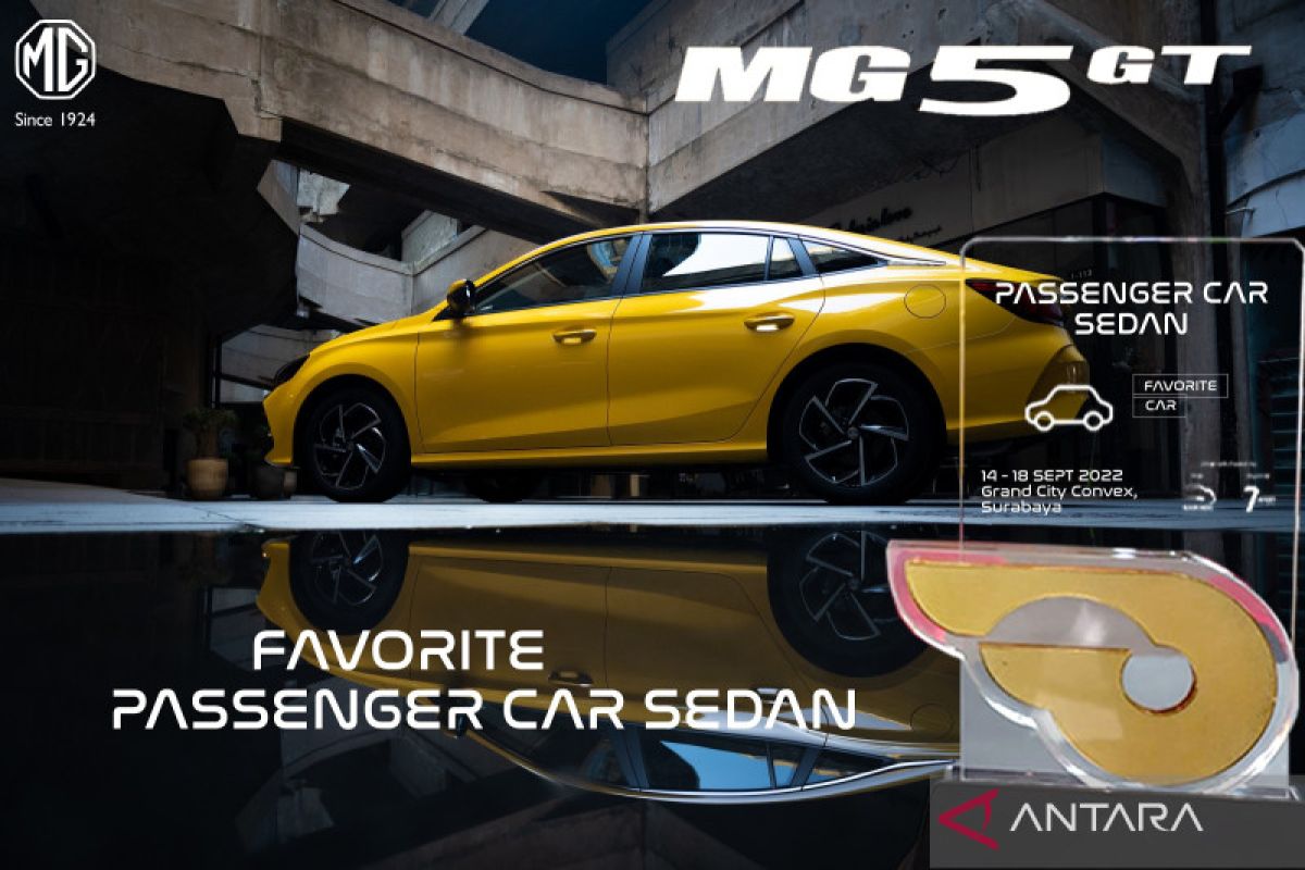 MG 5 GT jadi mobil sedan penumpang terfavorit di GIIAS Surabaya