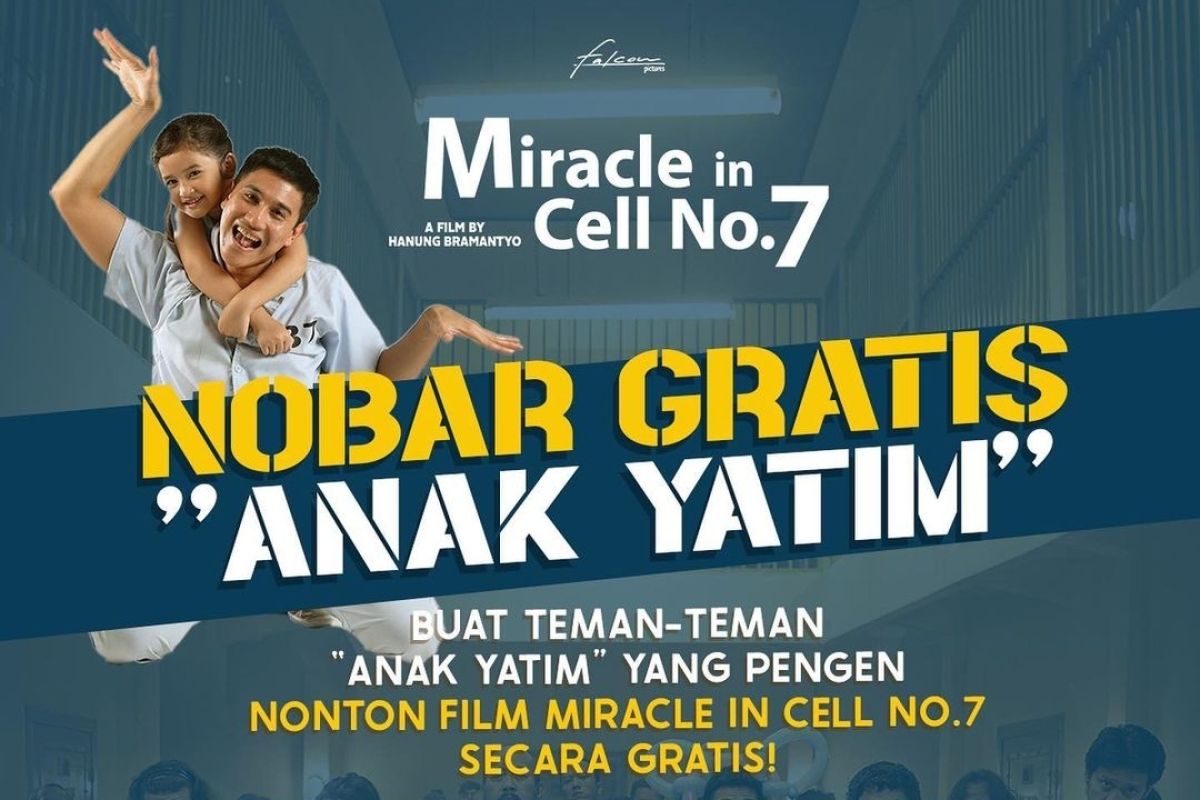 Film "Miracle in Cell No.7" ajak anak yatim nonton gratis
