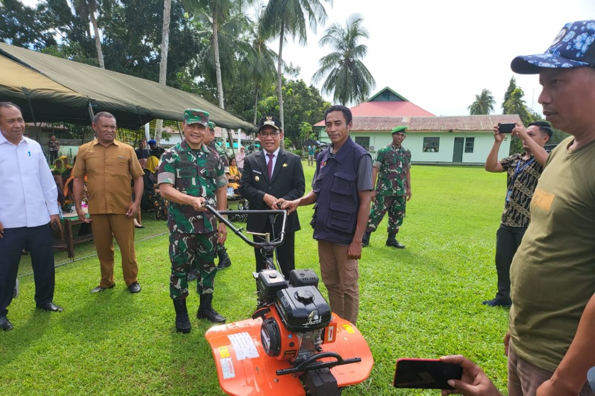 Korem 151/Binaiya ikut kembangkan tanaman pangan di Maluku Tengah, dukung ketahanan pangan