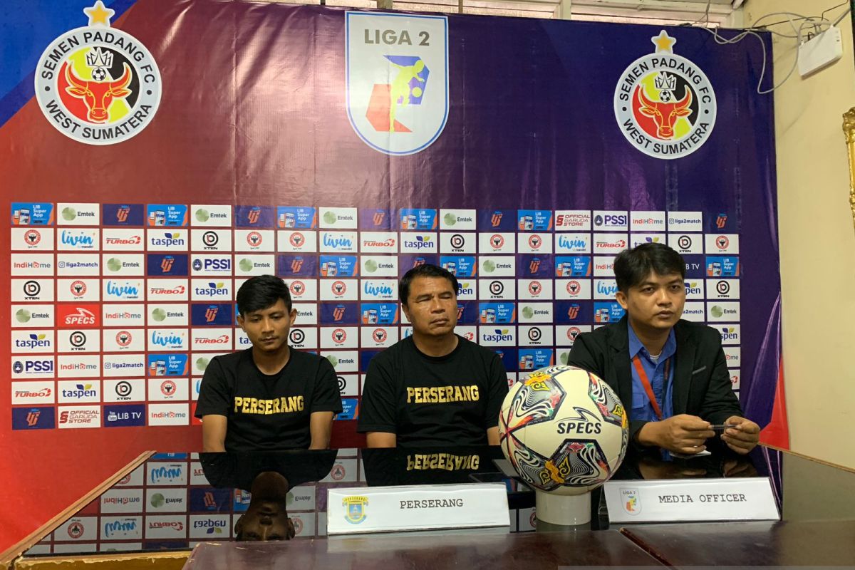 Pelatih Perserang akui kualitas tim Semen Padang lebih baik