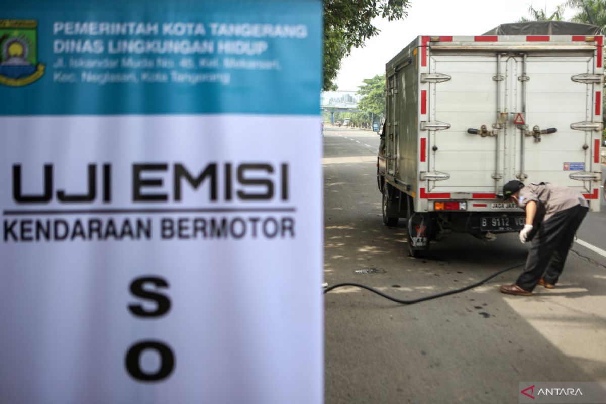 Pemkot Tangerang targetkan uji emisi 2.000 kendaraan