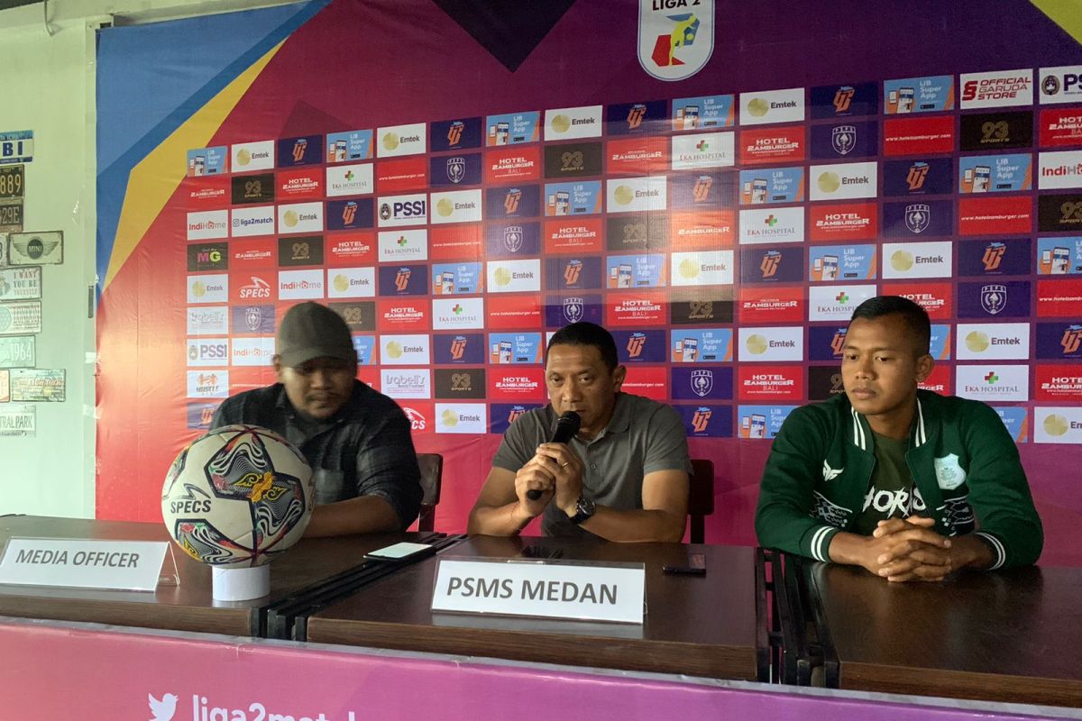 PSMS Medan siap ladeni permainan tuan rumah PSPS