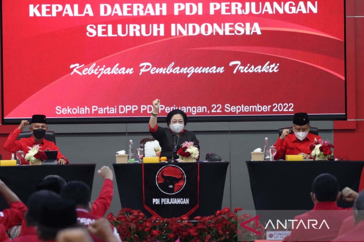 Megawati minta kader PDI Perjuangan bersabar soal capres-cawapres 2024