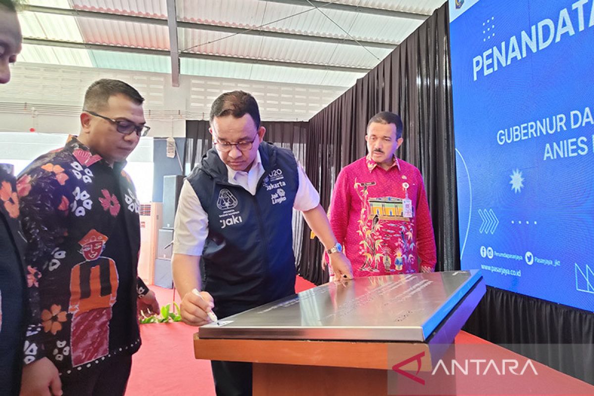 Empat pasar tampilan baru di Jakarta diresmikan