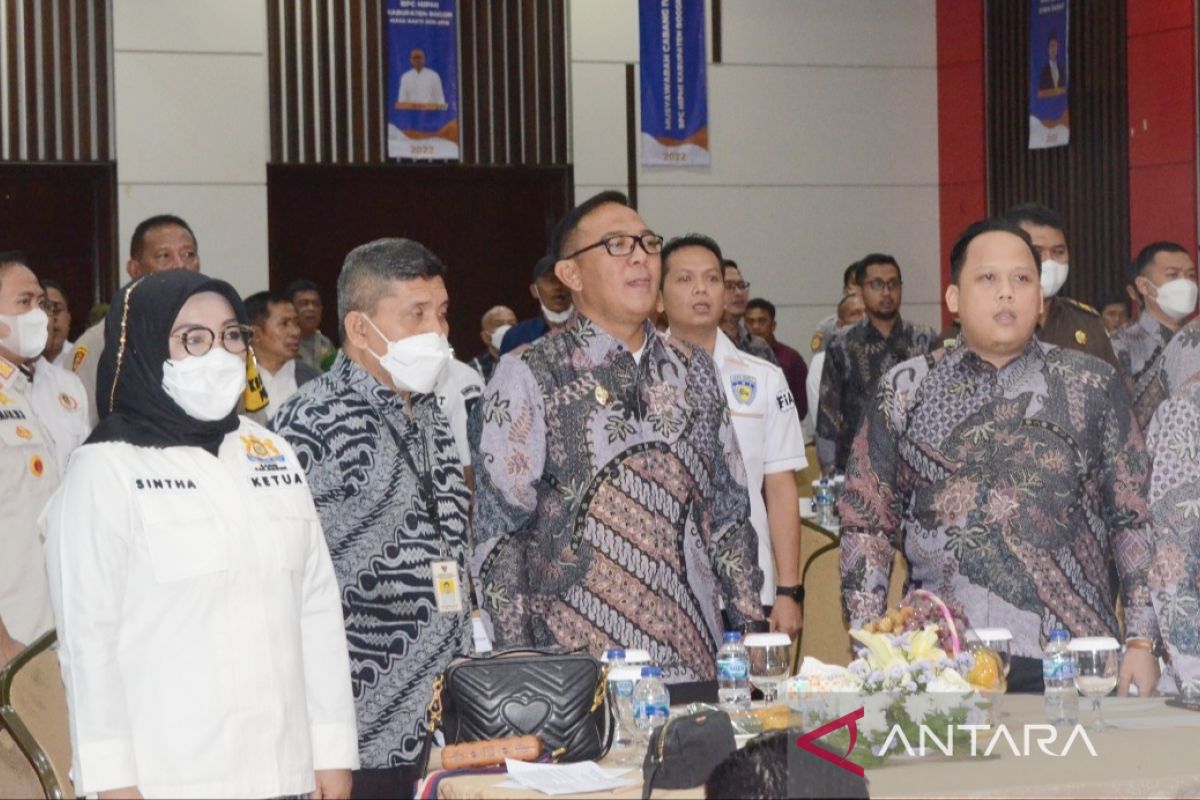 Plt Bupati Bogor minta Hipmi libatkan pemuda dalam pemulihan ekonomi daerah