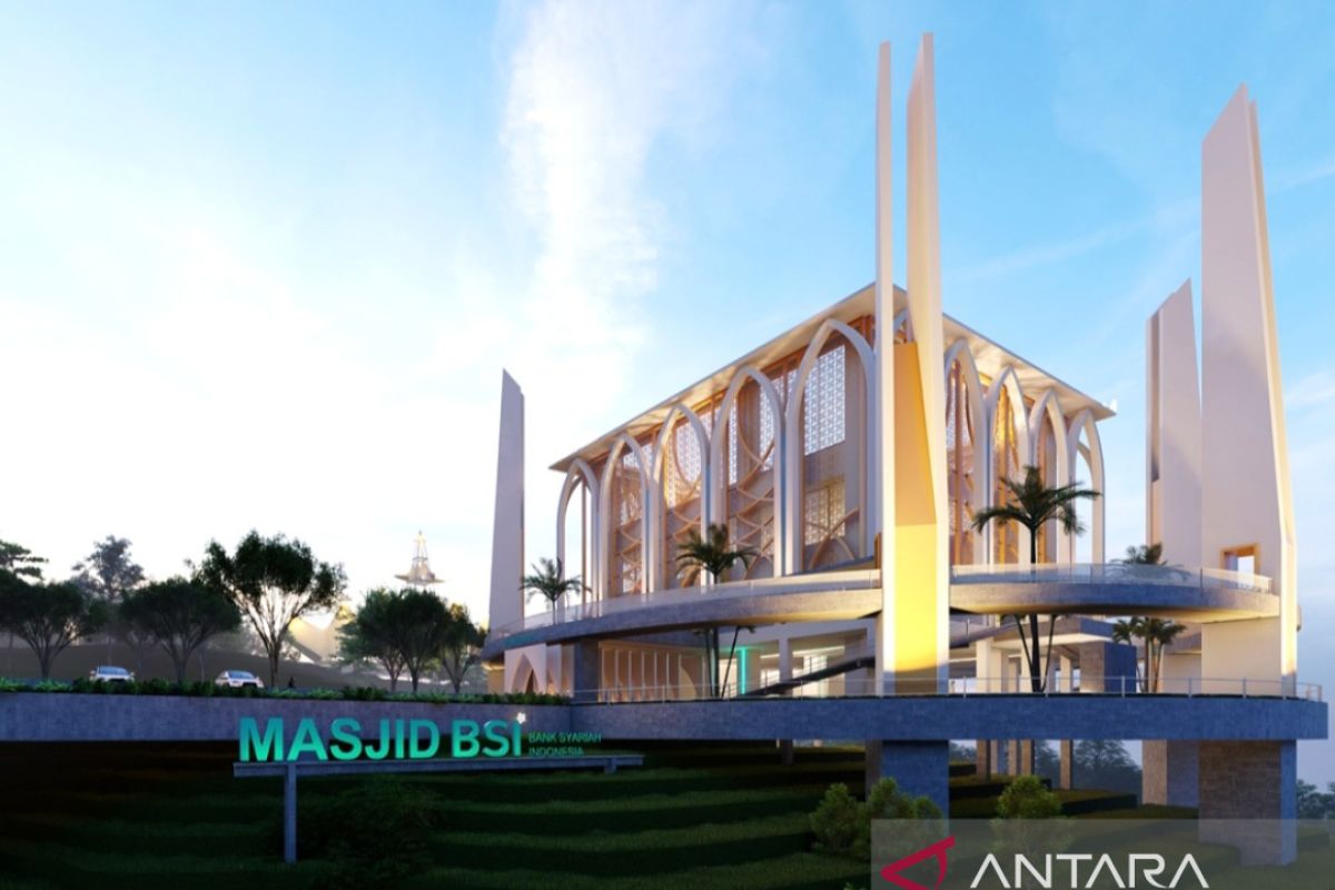 Mampu Tampung 2.000 Jemaah, Progres Masjid Raya Bakauheni Sudah Capai 70 Persen