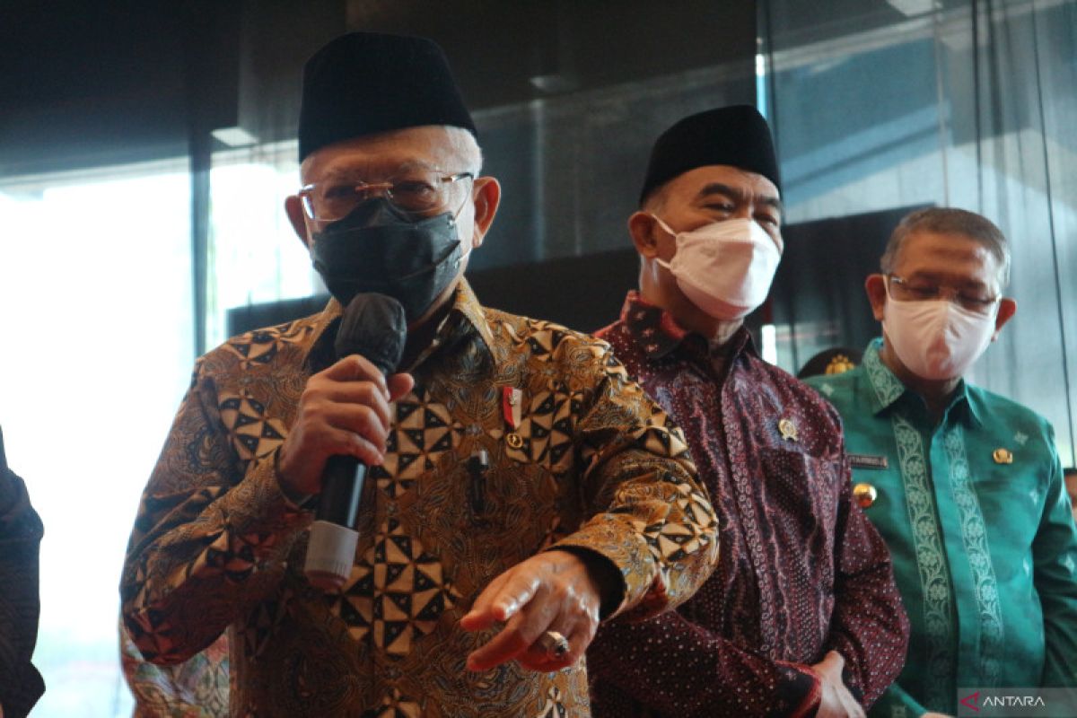 Ma'ruf Amin: Pandemi COVID-19 di Indonesia mengarah ke endemi