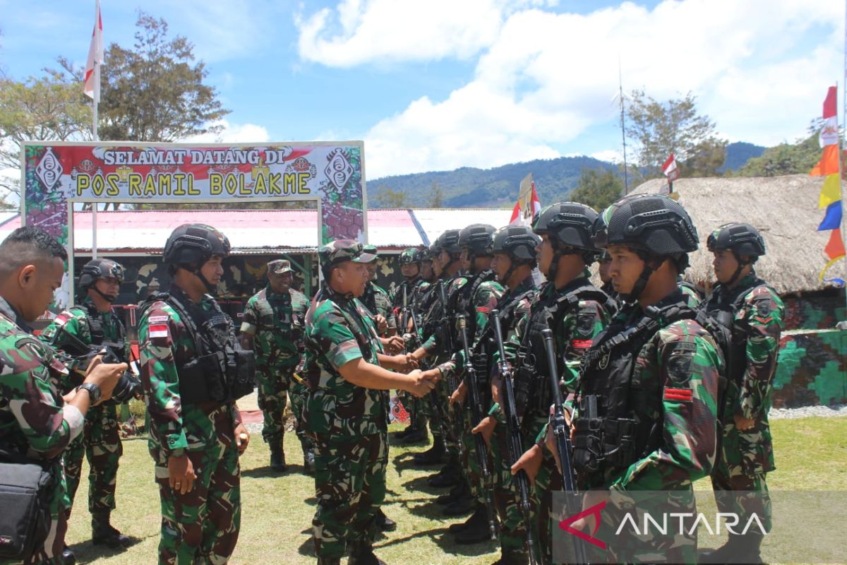 Pangdam II perintahkan jajaran di perbatasan bertugas secara baik