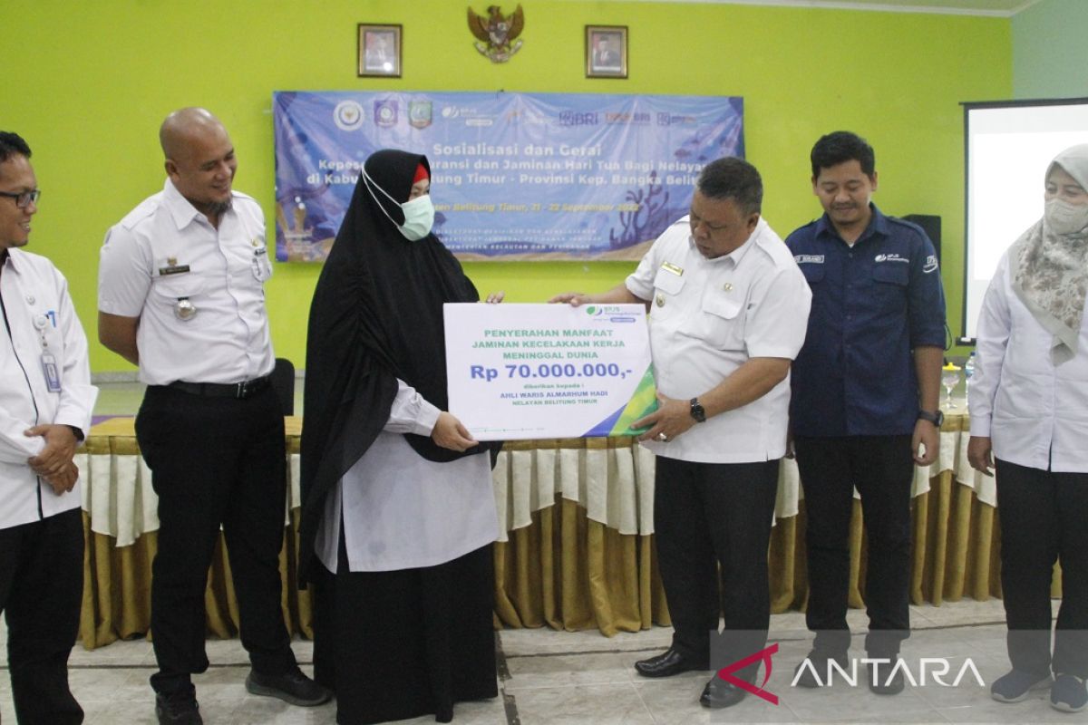 Pemkab Belitung Timur gratiskan premi JHT BPJAMSOSTEK untuk nelayan