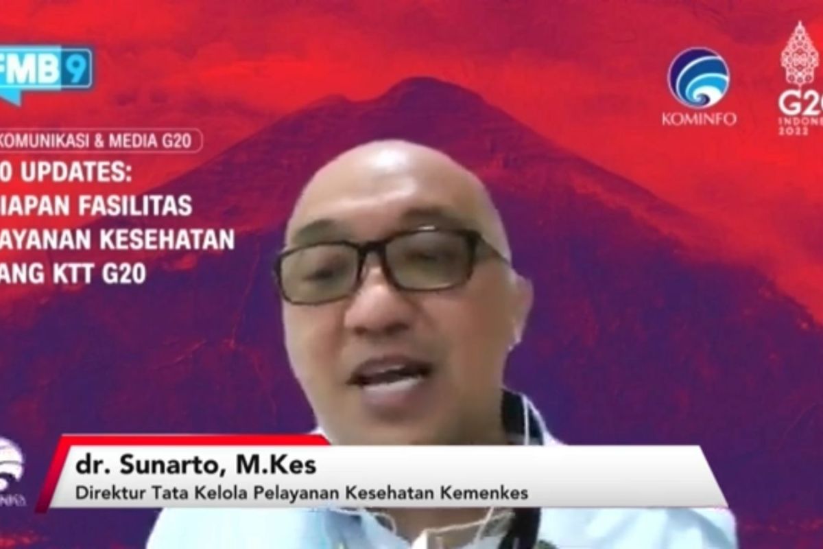 Kemenkes siapkan prosedur karantina delegasi KTT G20