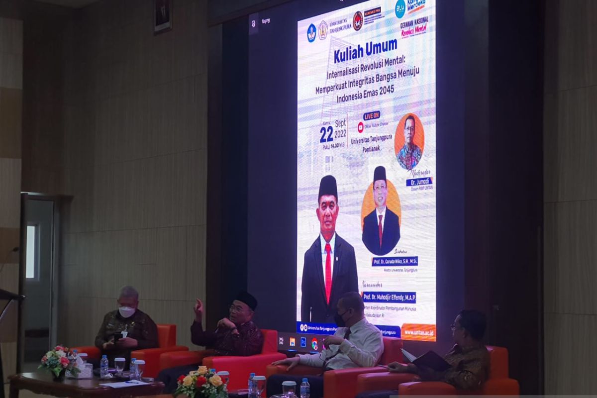 Universitas Tanjungpura harus wujudkan kualitas generasi Indonesia Emas 2045