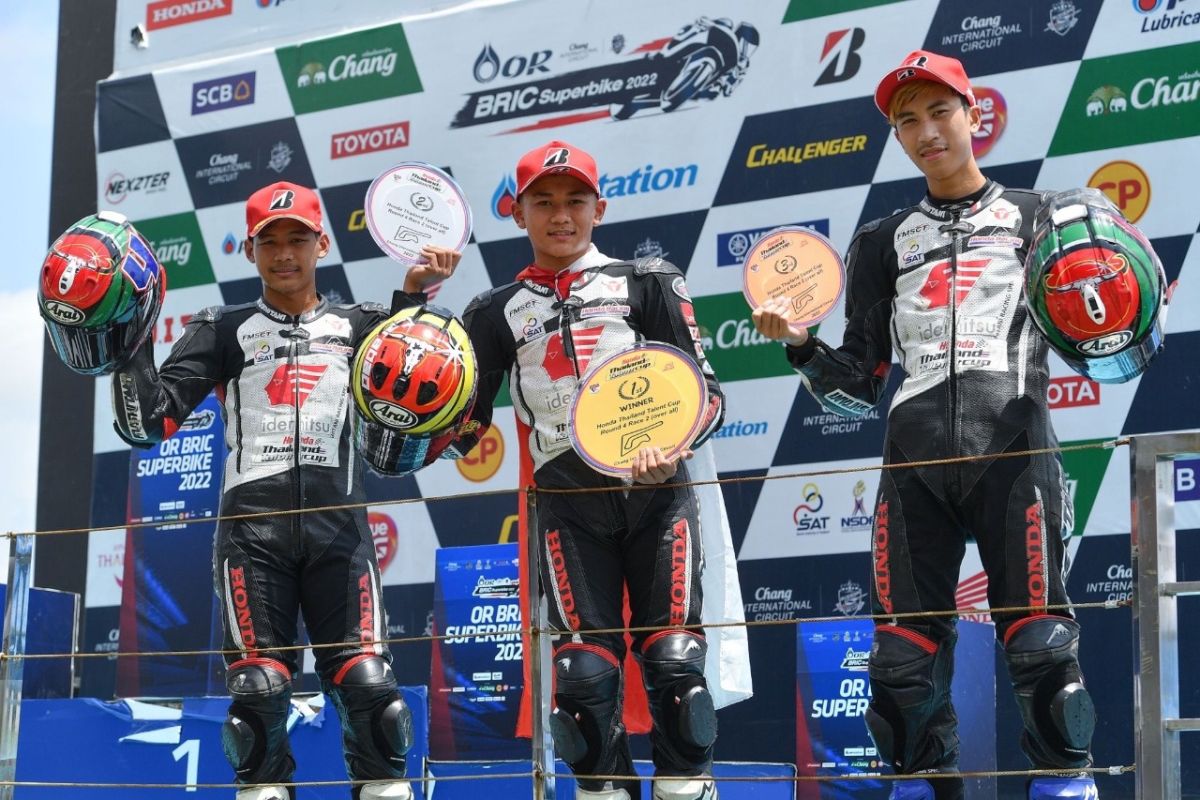 Indonesia raih podium tertinggi di Thailand Talent Cup