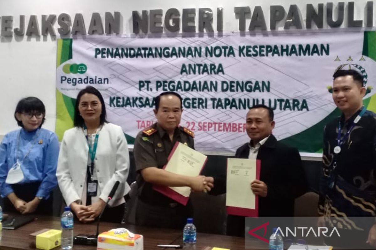 PT Pegadaian-Kejari Taput kerja sama pendampingan hukum