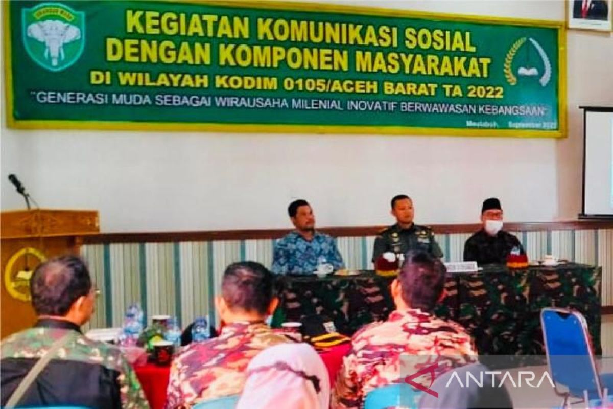 Dandim 0105 Aceh Barat ajak masyarakat Aceh terus merawat perdamaian