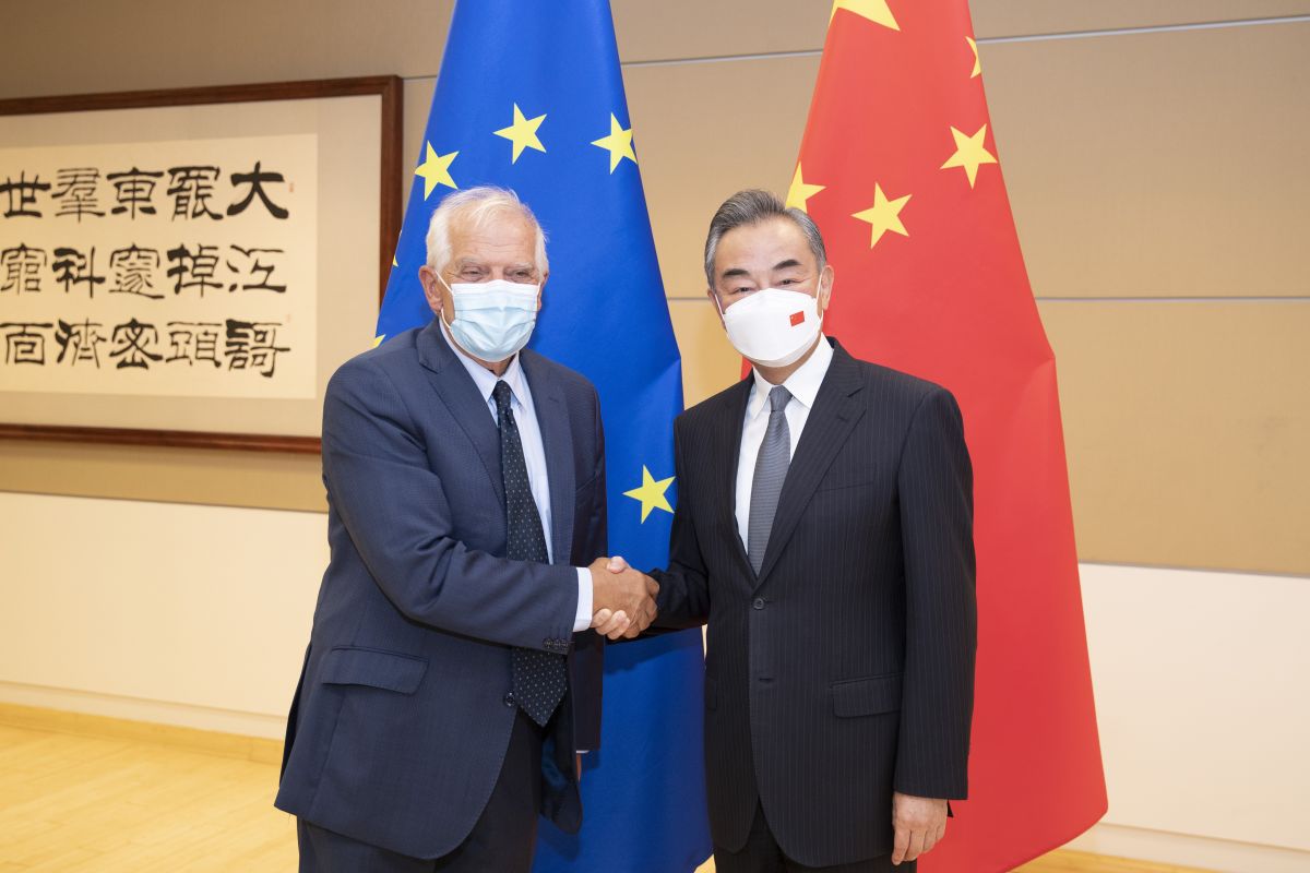 Menlu China bertemu perwakilan UE di sela sidang Majelis Umum PBB