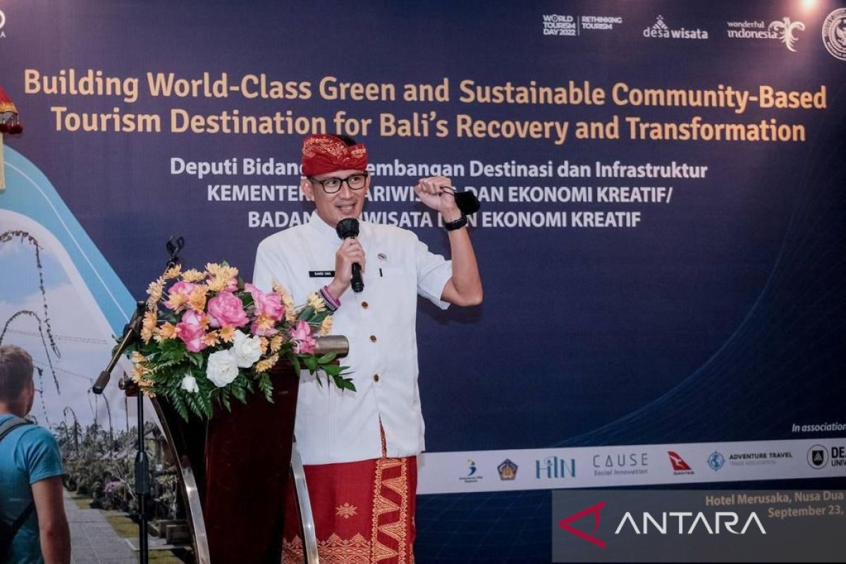 Sandiaga: Bali harus jadi pusat pengembangan pendidikan pariwisata