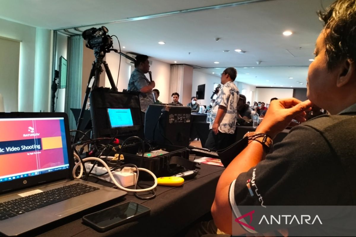 IJTI Bali adakan pelatihan video jurnalistik untuk media dan humas