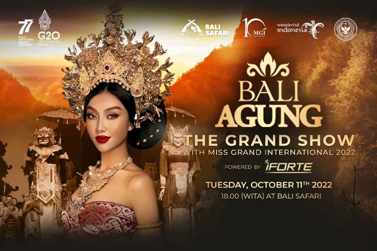Bali Safari Park siap gelar "Bali Agung The Grand Show with Miss Grand International 2022"